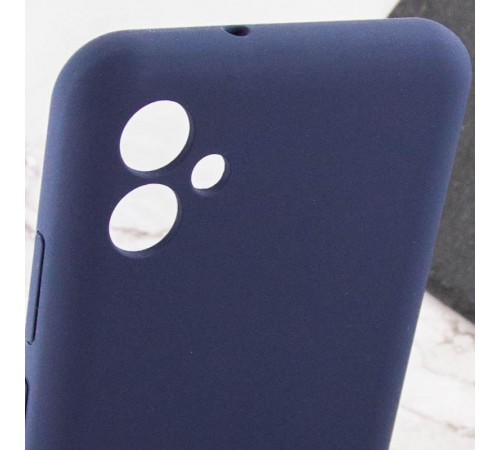 Чохол Silicone Cover Lakshmi Full Camera (AAA) для Samsung Galaxy A07 Темно-синій / Midnight blue Чохол Silicone Cover Lakshmi Full Camera (AAA) для Samsung Galaxy A07 Темно-синій / Midnight blue