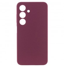 Чохол Silicone Cover Lakshmi Full Camera (AAA) для Samsung Galaxy A17 5G Бордовий / Plum