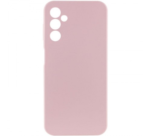 Чохол Silicone Cover Lakshmi Full Camera (AAA) для Samsung Galaxy A17 5G Рожевий / Pink Sand