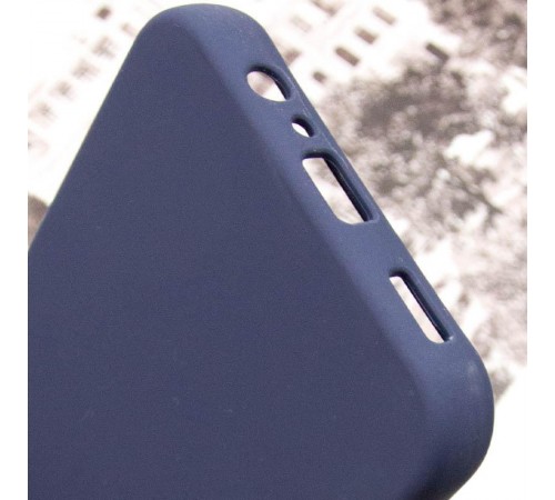 Чохол Silicone Cover Lakshmi Full Camera (AAA) для Samsung Galaxy A17 5G Темно-синій / Midnight blue