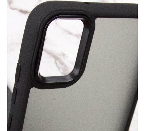 Чохол TPU+PC Lyon Frosted для Samsung Galaxy A07 Black