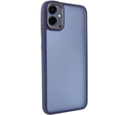 Чохол TPU+PC Lyon Frosted для Samsung Galaxy A07 Navy Blue