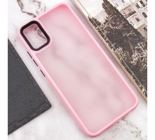 Чохол TPU+PC Lyon Frosted для Samsung Galaxy A07 Pink