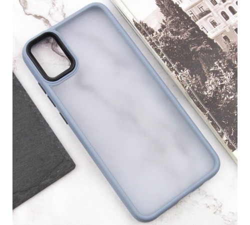 Чохол TPU+PC Lyon Frosted для Samsung Galaxy A07 Sierra Blue