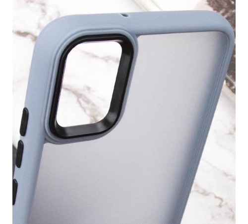 Чохол TPU+PC Lyon Frosted для Samsung Galaxy A07 Sierra Blue