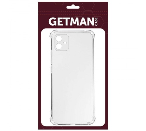 TPU чохол GETMAN Ease logo посилені кути Full Camera для Samsung Galaxy A07 Безбарвний (прозорий) TPU чохол GETMAN Ease logo посилені кути Full Camera для Samsung Galaxy A07 Безбарвний (прозорий)
