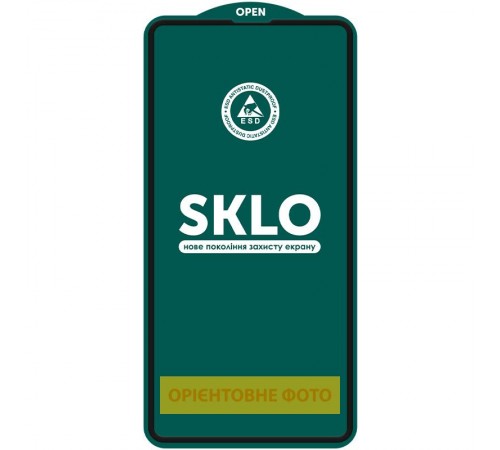 Захисне скло SKLO 5D (тех.пак) для Apple iPhone 17 Pro Max (6.9") Чорний
