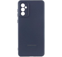 Чохол Silicone Cover Lakshmi Full Camera (AA) with logo для Samsung Galaxy S24 Синій / Midnight blue