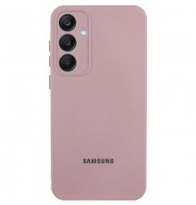 Чохол Silicone Cover Lakshmi Full Camera (AA) with logo для Samsung Galaxy S24+ Рожевий / Pink Sand