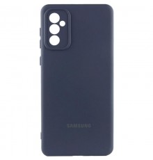 Чохол Silicone Cover Lakshmi Full Camera (AA) with logo для Samsung Galaxy S24+ Синій / Midnight blue