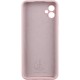 Чохол Silicone Cover Lakshmi Full Camera (AA) для Samsung Galaxy A07 Рожевий / Pink Sand