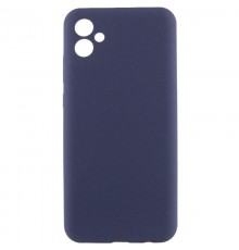 Чохол Silicone Cover Lakshmi Full Camera (AA) для Samsung Galaxy A07 Синій / Midnight Blue