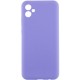Чохол Silicone Cover Lakshmi Full Camera (AA) для Samsung Galaxy A07 Бузковий / Dasheen