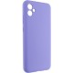 Чохол Silicone Cover Lakshmi Full Camera (AA) для Samsung Galaxy A07 Бузковий / Dasheen