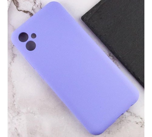 Чохол Silicone Cover Lakshmi Full Camera (AA) для Samsung Galaxy A07 Бузковий / Dasheen Чохол Silicone Cover Lakshmi Full Camera (AA) для Samsung Galaxy A07 Бузковий / Dasheen