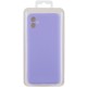 Чохол Silicone Cover Lakshmi Full Camera (AA) для Samsung Galaxy A07 Бузковий / Dasheen