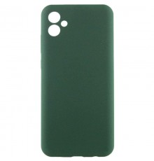 Чохол Silicone Cover Lakshmi Full Camera (AA) для Samsung Galaxy A07 Зелений / Dark green