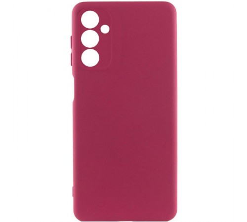 Чохол Silicone Cover Lakshmi Full Camera (AA) для Samsung Galaxy A17 5G Бордовий / Marsala