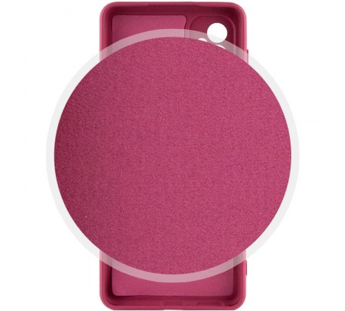 Чохол Silicone Cover Lakshmi Full Camera (AA) для Samsung Galaxy A17 5G Бордовий / Marsala