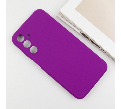 Чохол Silicone Cover Lakshmi Full Camera (AA) для Samsung Galaxy A17 5G Фіолетовий / Purple