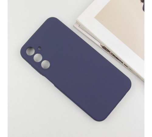 Чохол Silicone Cover Lakshmi Full Camera (AA) для Samsung Galaxy A17 5G Синій / Midnight Blue