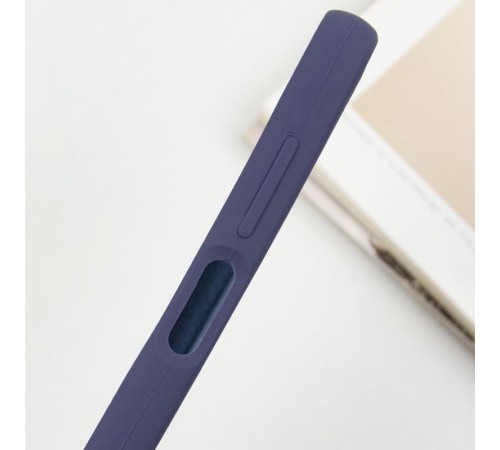 Чохол Silicone Cover Lakshmi Full Camera (AA) для Samsung Galaxy A17 5G Синій / Midnight Blue