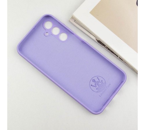 Чохол Silicone Cover Lakshmi Full Camera (AA) для Samsung Galaxy A17 5G Бузковий / Dasheen