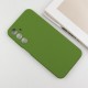 Чохол Silicone Cover Lakshmi Full Camera (AA) для Samsung Galaxy A17 5G Зелений / Dark green
