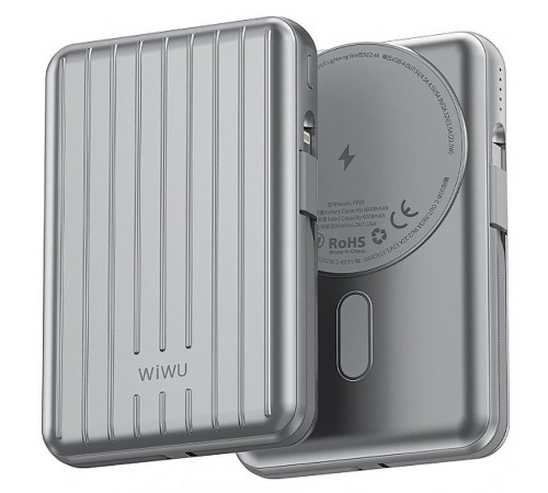 Портативний ЗП Power Bank WIWU PP03 Trunk Series 22.5W з БЗП 10000 mAh