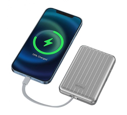 Портативний ЗП Power Bank WIWU PP03 Trunk Series 22.5W з БЗП 10000 mAh