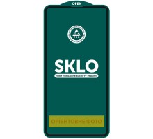 Захисне скло SKLO 5D (тех.пак) для Apple iPhone 17 / 16 Pro (6.3") Чорний