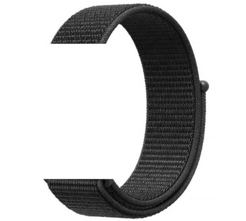 Ремінець Nylon для Smart Watch 22mm Чорний / Black