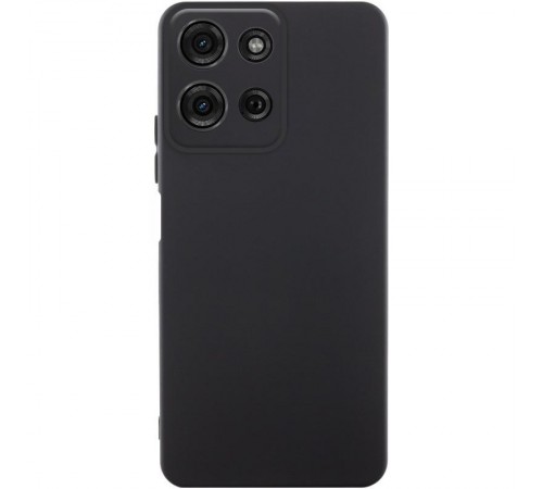 Чохол Silicone Cover Lakshmi Full Camera (AA) для Motorola Moto G35 Чорний / Black Чохол Silicone Cover Lakshmi Full Camera (AA) для Motorola Moto G35 Чорний / Black