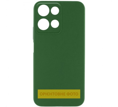 Чохол Silicone Cover Lakshmi Full Camera (AA) для Motorola Moto G35 Зелений / Dark green Чохол Silicone Cover Lakshmi Full Camera (AA) для Motorola Moto G35 Зелений / Dark green