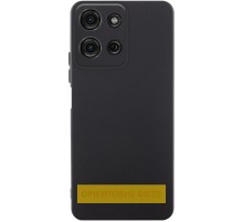 Чохол Silicone Cover Lakshmi Full Camera (AA) для Motorola Edge 60 / 60 Fusion Чорний / Black