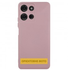 Чохол Silicone Cover Lakshmi Full Camera (AA) для Motorola Edge 60 / 60 Fusion Рожевий / Pink Sand