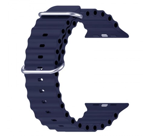 Ремінець Ocean Band для Apple Watch 38/40/41/42mm(ser.10) Синій / Deep navy Ремінець Ocean Band для Apple Watch 38/40/41/42mm(ser.10) Синій / Deep navy
