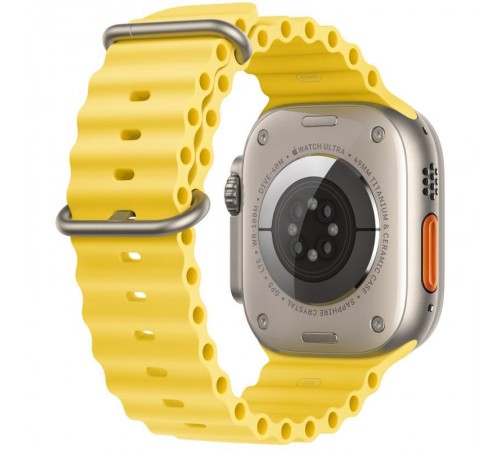 Ремінець Ocean Band для Apple Watch 38/40/41/42mm(ser.10) Жовтий / Yellow