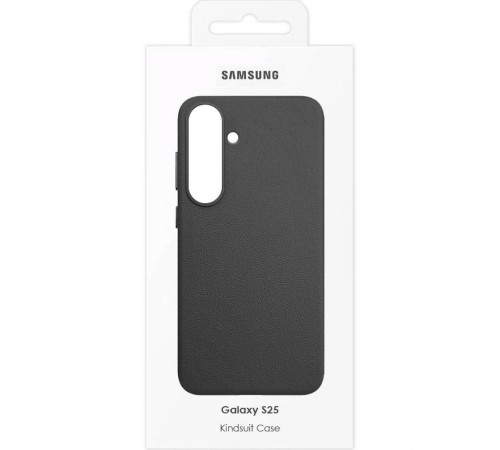 Шкіряний чохол Leather Case (AAA) для Samsung Galaxy S25 Edge Black Шкіряний чохол Leather Case (AAA) для Samsung Galaxy S25 Edge Black