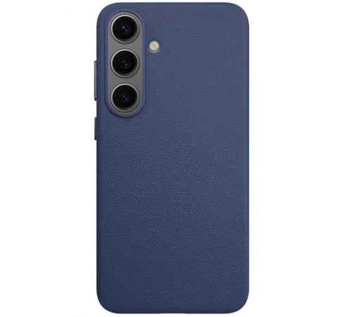 Шкіряний чохол Leather Case (AAA) для Samsung Galaxy S25 Edge Dark Blue Шкіряний чохол Leather Case (AAA) для Samsung Galaxy S25 Edge Dark Blue