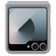 Шкіряний чохол Leather Case (AAA) для Samsung Galaxy Z Flip7 Light Gray