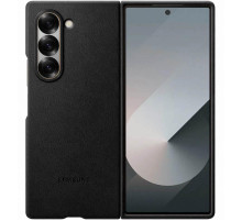 Шкіряний чохол Leather Case (AAA) для Samsung Galaxy Z Fold7 Black