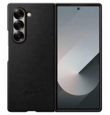 Шкіряний чохол Leather Case (AAA) для Samsung Galaxy Z Fold7 Black