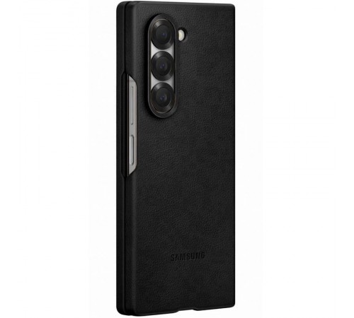 Шкіряний чохол Leather Case (AAA) для Samsung Galaxy Z Fold7 Black