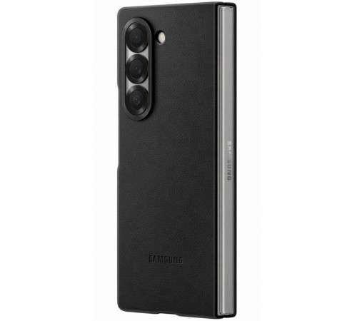 Шкіряний чохол Leather Case (AAA) для Samsung Galaxy Z Fold7 Black