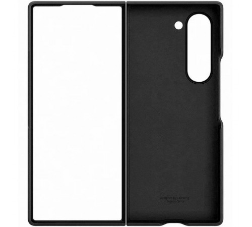 Шкіряний чохол Leather Case (AAA) для Samsung Galaxy Z Fold7 Black