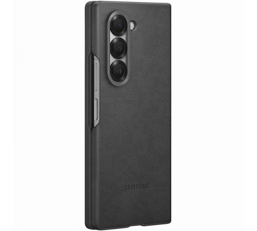Шкіряний чохол Leather Case (AAA) для Samsung Galaxy Z Fold7 Gray