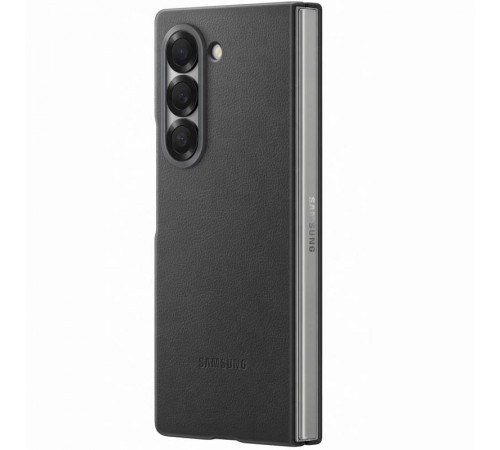 Шкіряний чохол Leather Case (AAA) для Samsung Galaxy Z Fold7 Gray