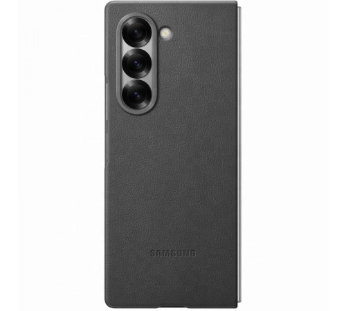 Шкіряний чохол Leather Case (AAA) для Samsung Galaxy Z Fold7 Gray