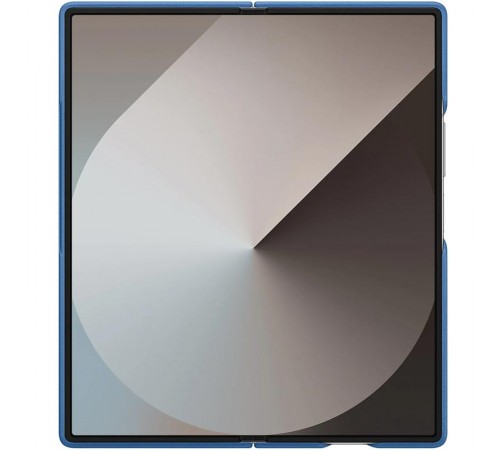 Шкіряний чохол Leather Case (AAA) для Samsung Galaxy Z Fold7 Navy